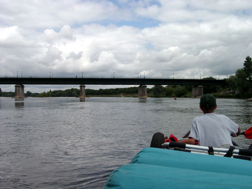 Pont-Canal über der Loire