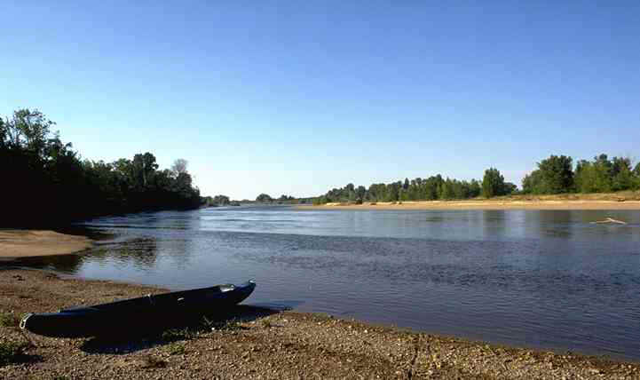 Abend ber der Loire