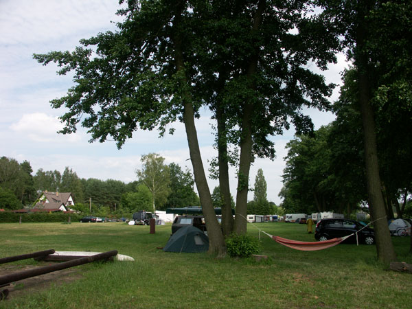 Campingplatz "Am Rber" in Frstenberg/Havel