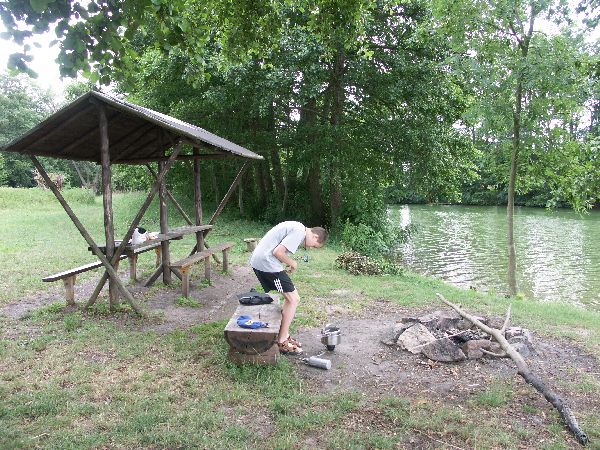 Rast an der Steinhavel/Ziernsee