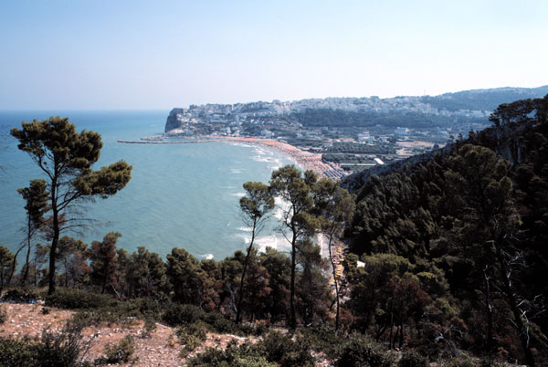 Bucht mit Blick auf Peschici