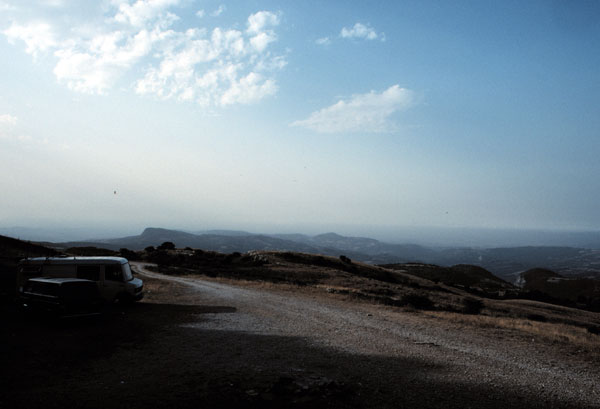 Auf dem Monte Labro in 1132 Metern Höhe