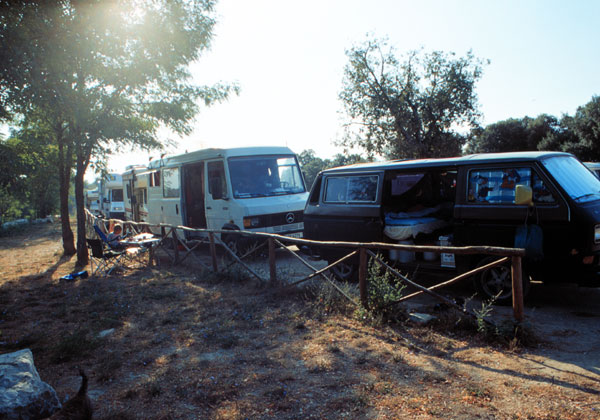 WoMo-Parkplatz in Castellina in Chianti