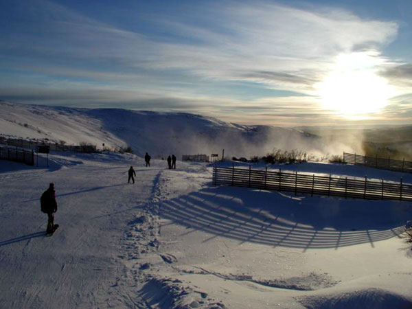 Skipiste in Bjrnvallen
